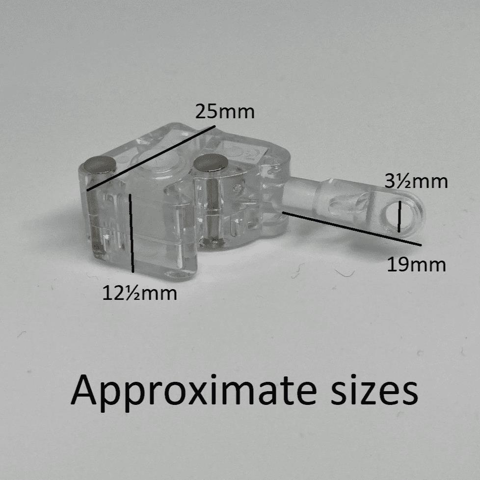 Arena/Hillarys type Tilter for 4mm D-Shaped Tilt Rod for 25mm Blind